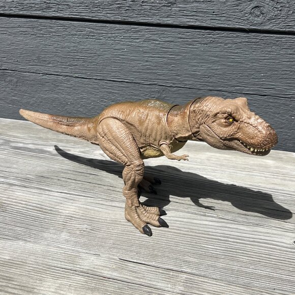 Jurassic World Park Epic Roarin 22" T-Rex Tyrannosaurus Dinosaur Camp Cretaceous - Picture 1 of 12